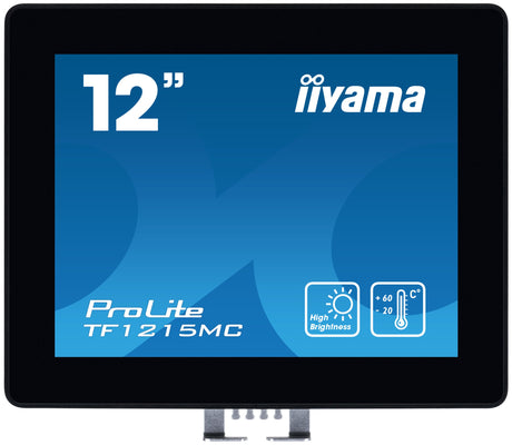 EAN 4948570118007 - iiyama TF1215MC-B1 pantalla para PC 30,7 cm (12.1") 1024 x 768 Pixeles LCD Pantalla táctil Negro imagen 2