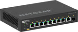 Netgear Gsm4210pd-100eus Switch Gestionado L2/L3 Gigabit Ethernet (10/100/1000) Energía Sobre Ethernet (Poe) Negro
