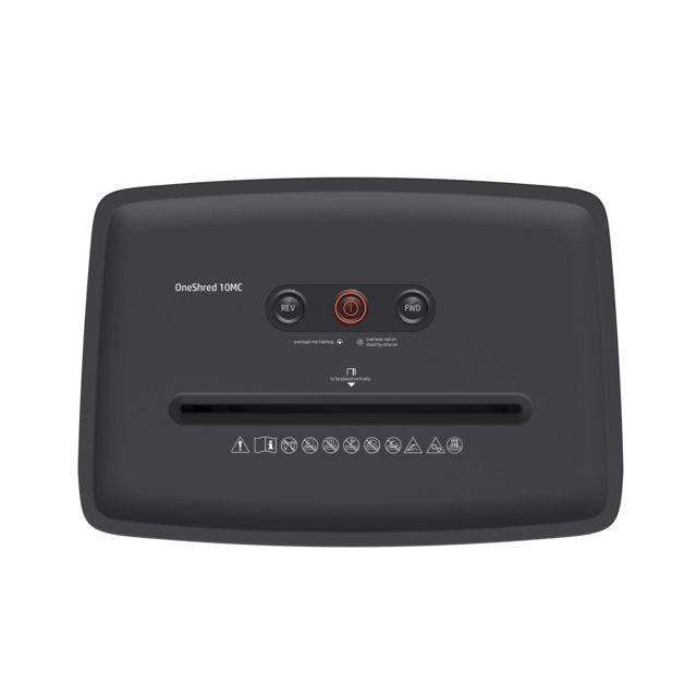 Hp Oneshred 2804 - Destructora De Papel (10 Mc, Nivel De Seguridad P-5, Microcorte, 10 Hojas)