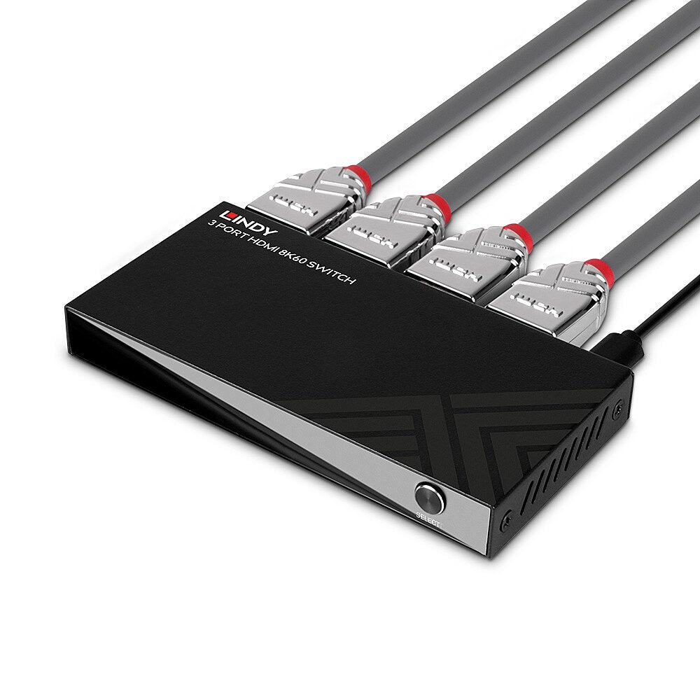 Lindy 3 Port Hdmi 8k60 Switch