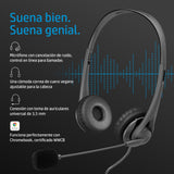 Hp Auriculares G2 Diadema Binaural C/ Micrófono Jack 3.5 Mm Negro