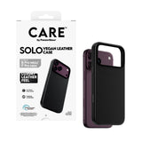 Panzerglass Care Solo Vegan Leather Case Negro Magsafe Iphone 18 Pro Max/17 Pm