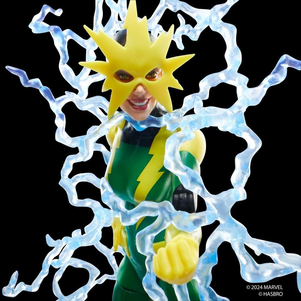 Figura Hasbro Marvel Legends Series Spider Man Electro (Francine Frye)