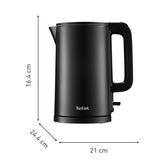 Tefal Ko1408e0 Thermo Protect Kettle, Stainless Steel