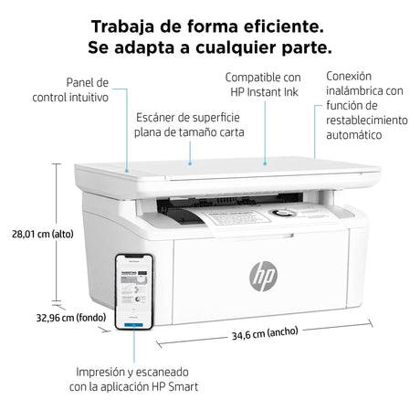 EAN 0194850677267 - HP LaserJet MFP M140w Printer Laser A4 600 x 600 DPI 20 ppm Wifi imagen 6