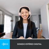 Logitech H390 Auriculares Alámbrico Diadema Usb Tipo A Rosa