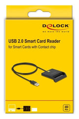 Delock Usb 2.0 Smartcard Kartenleser Para Smartcards Con Kontaktchip