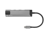 Natec Multiport Fowler Go Usb-C -> Hub Usb 3.0 X2 Hdmi 4k Usb-C Pd Rj45