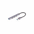 EAN 4017538137395 - S/CONN 13-50001 hub de interfaz USB 3.2 Gen 1 (3.1 Gen 1) Type-A 5000 Mbit/s Gris imagen 1