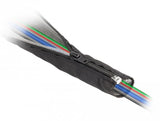 Delock Blindaje Emc Funda Trenzada Con Velcro 1 M X 25 Mm Negro