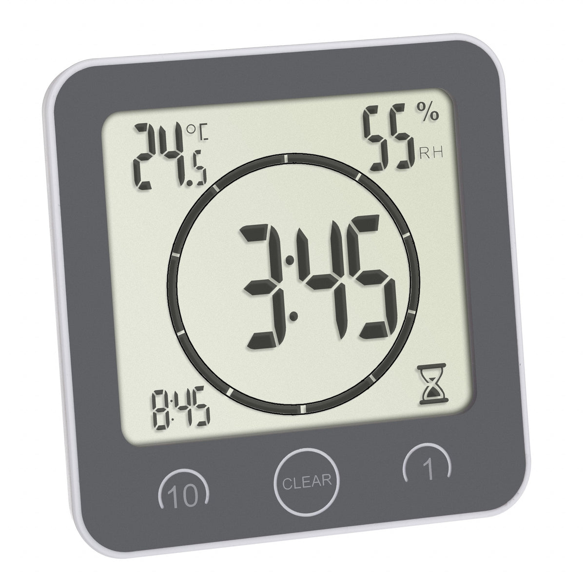 Tfa Bad-/Kuechenuhr Con Timer Gris Digital