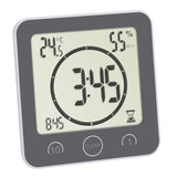 Tfa Bad-/Kuechenuhr Con Timer Gris Digital