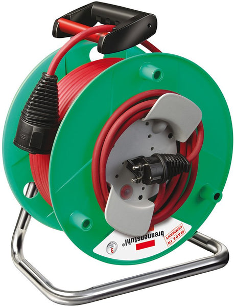 EAN 4007123093984 - Brennenstuhl 25m AT-N05V3V3-F 3G1,5 base múltiple 1 salidas AC Negro, Verde, Gris, Rojo imagen 1