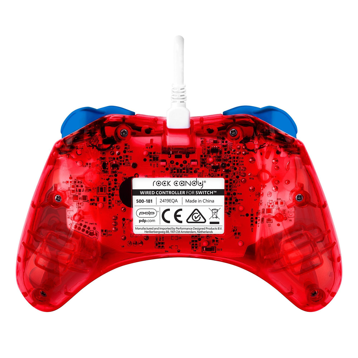 Controller Wired Rock Candy Mario