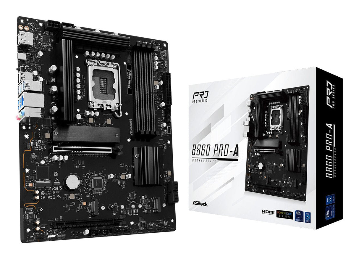 EAN 4711581490246 - Asrock B860 Pro-A Intel B860 LGA 1851 (Socket V1) ATX imagen 1