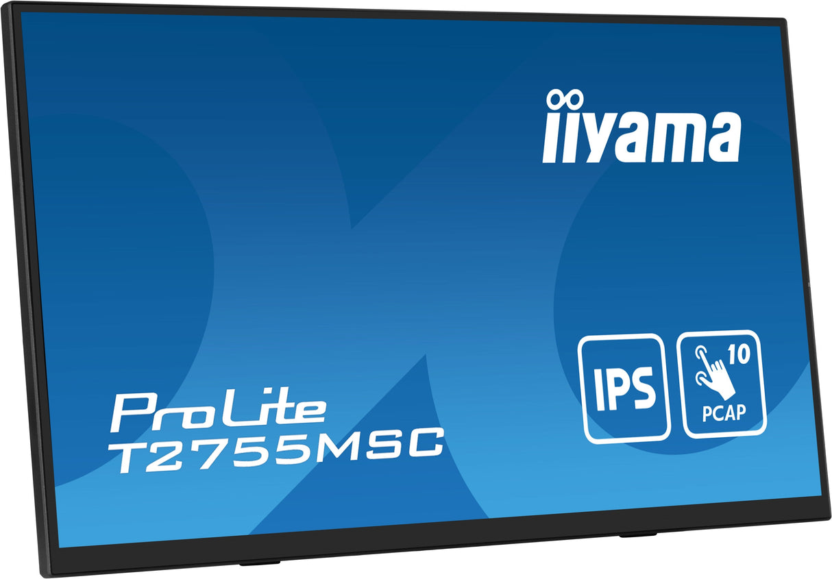 Monitor Iiyama 68.6cm 27" T2755msc-B1 16:9 M-Touch Hdmi+Dp Webcam Retail