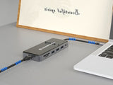 Conceptronic Adaptador Usb-C->2xhdmi,Gbe,Pd,2xusb3.0,Sd0.25 Gr