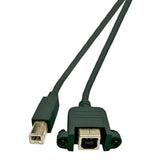 EAN 5711045973482 - Microconnect USBABF1PANEL2 cable USB USB 2.0 1,8 m USB A USB B Negro imagen 1