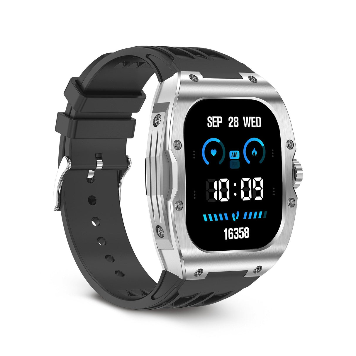 Smartwatch  Ksix Hero Black 1.95"