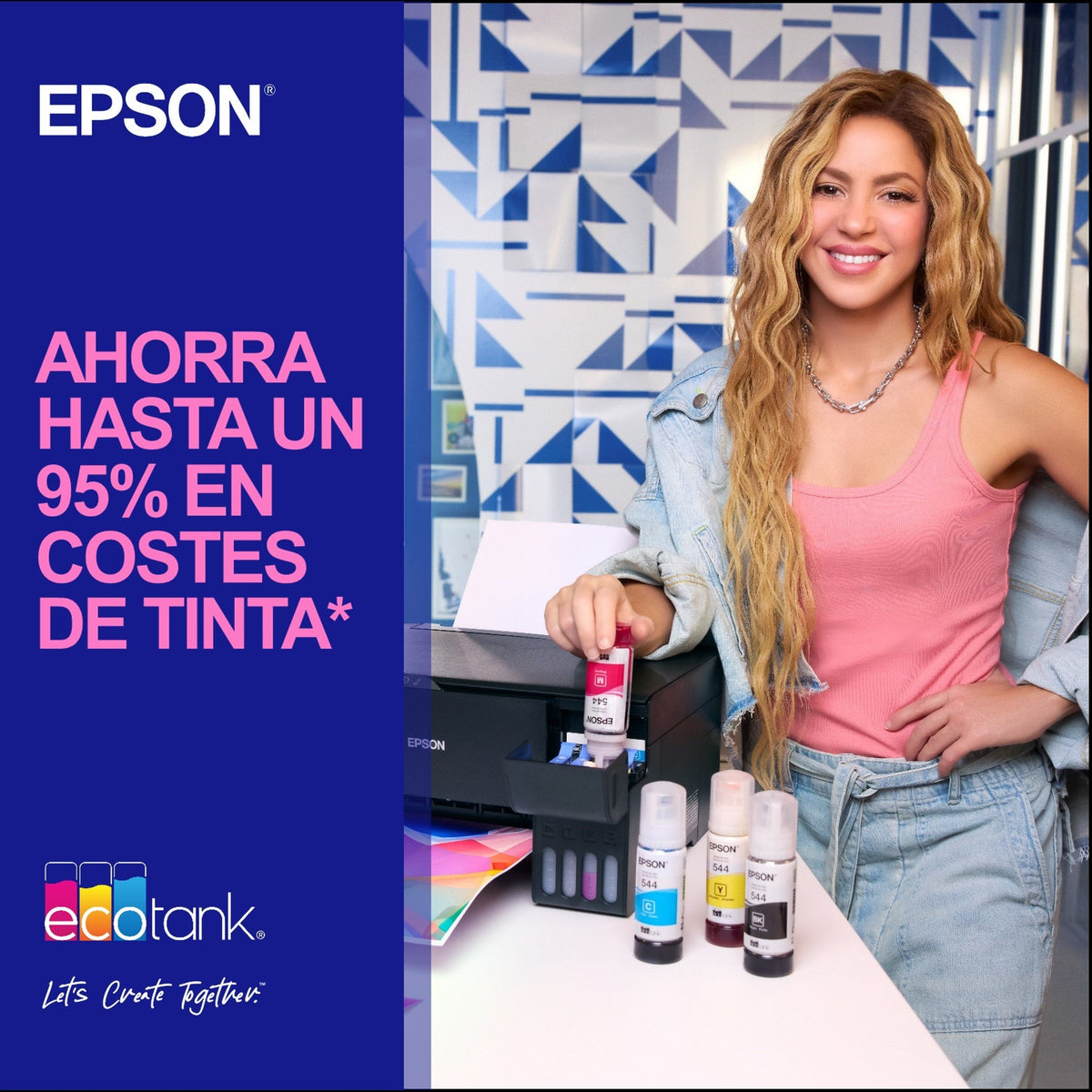 Impresora Multifunción Tinta Epson Ecotank Et 2865 Serie 2860 Color Tinta Recargable Negro