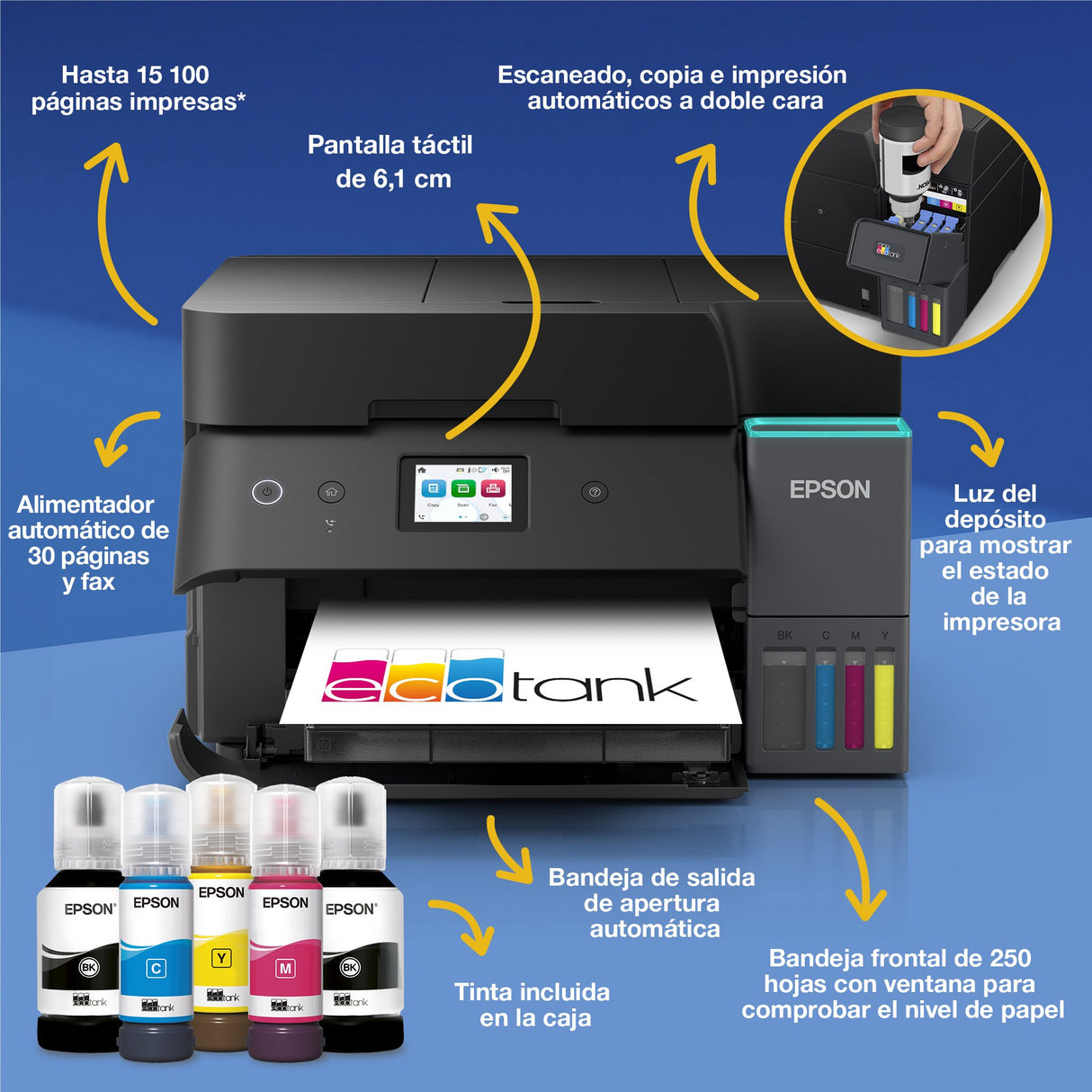 EAN 8715946745565 - Epson EcoTank ET-4955 imagen 3