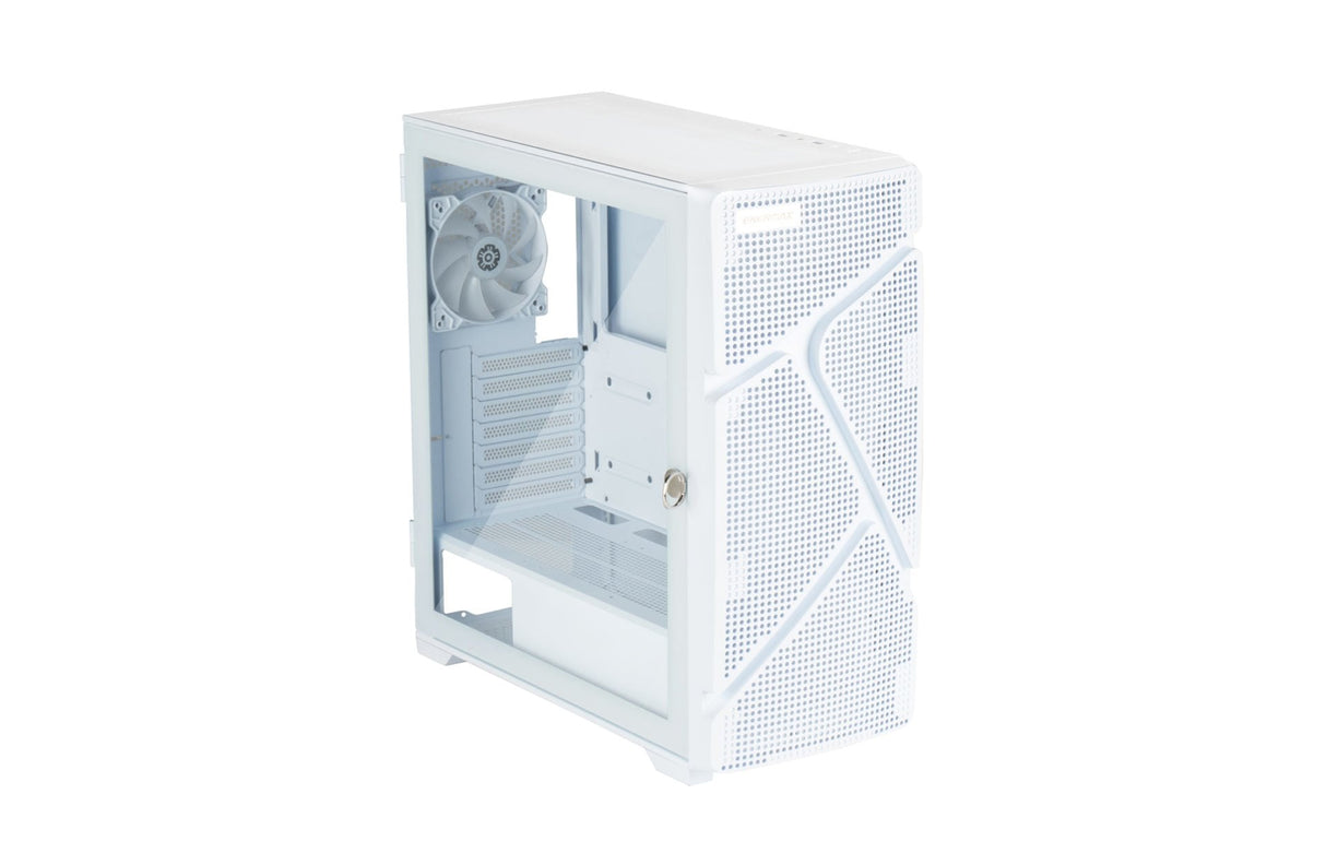 Caja Pc Enermax Marbleshell Ms31 Argb, Blanca, Vidrio Templado Eca-Ms31-Ww-Argb