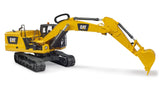 Excavadora De Pala Bruder Cat, Modelo De Vehículo (Amarillo Negro)