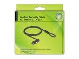 Navilock 20916 Cable Antirrobo Negro 1,8 M