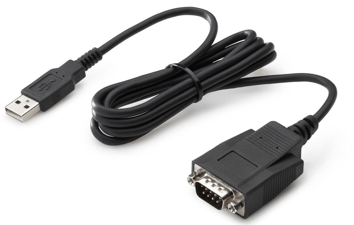EAN 0888793331507 - HP USB to Serial Port Adapter cable de serie Negro USB tipo A DB-9 imagen 1