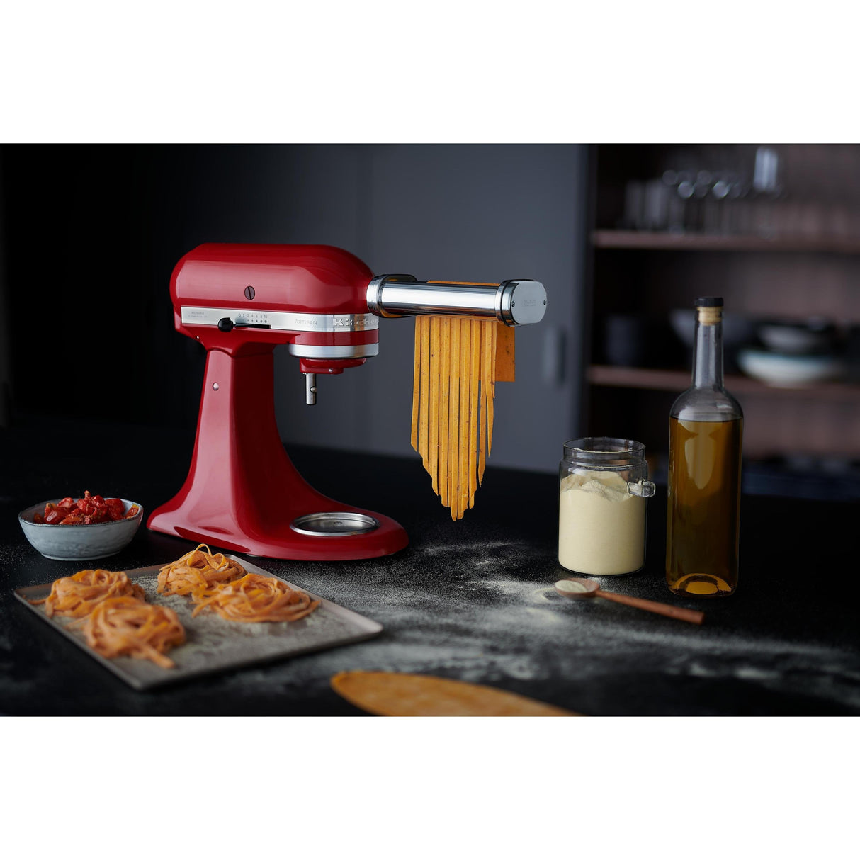 Kitchenaid Food Processor Artisan Empire Rojo (5ksm125eer)