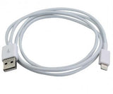 Techly Usb2.0. Cable Lightning, 1 M, Blanco, Blister
