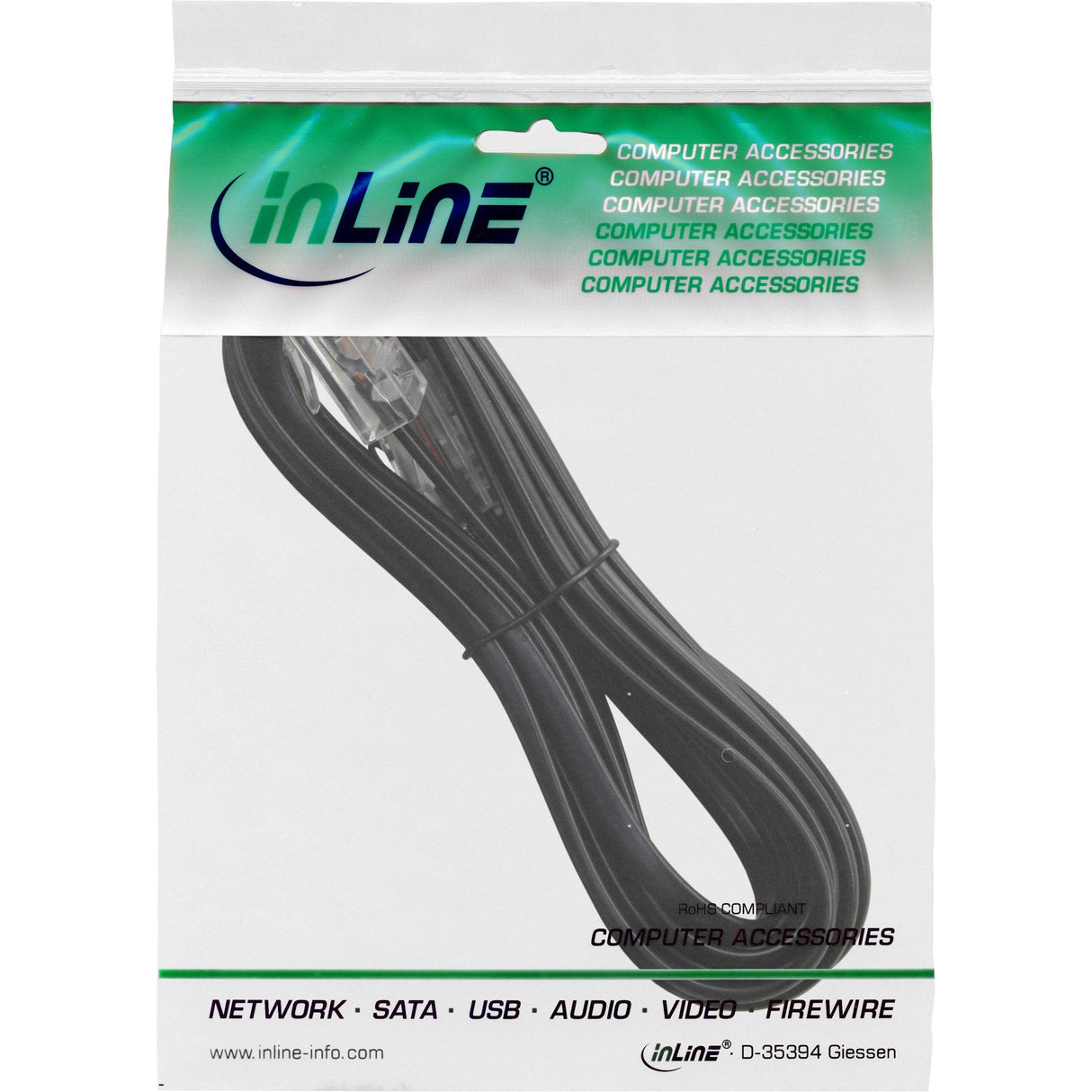 Inline Isdn Cable Rj45 Macho A Macho 8p4c 3m
