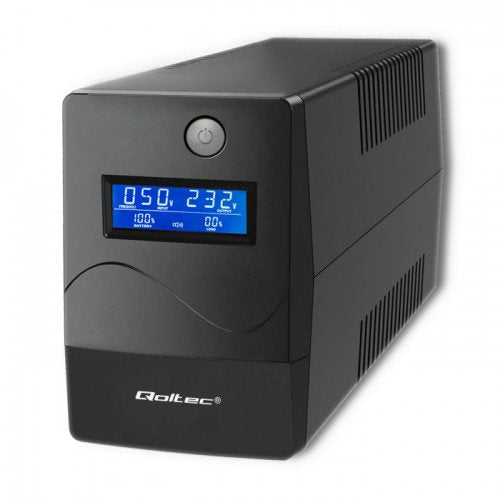 EAN 5901878539775 - Qoltec Monolith sistema de alimentación ininterrumpida (UPS) Doble conversión (en línea) 0,45 kVA 240 W 2 imagen 1