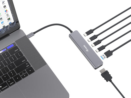 EAN 4015867242957 - Equip 133500 base para portátil y replicador de puertos Alámbrico USB 3.2 Gen 1 (3.1 Gen 1) Type-C Gris imagen 4
