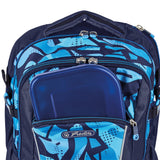 Herlitz Ultimate Camoblue Mochila Escolar Azul, Marina Poliéster