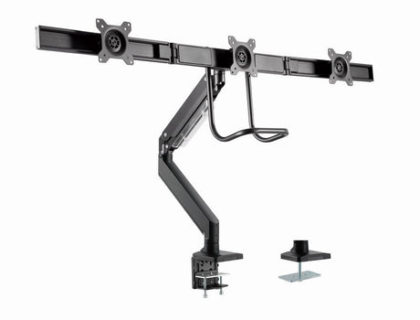 EAN 8716309127691 - Gembird MA-DA3-03 soporte para monitor 68,6 cm (27") Escritorio Negro imagen 2