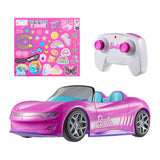 Coche Teledirigido Convertible Barbie De Ruedas Calientes Jbh05