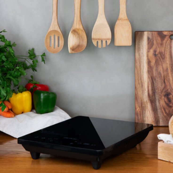 Cecotec Full Crystal Onyx Placa De Inducción Portátil 2000w Negra