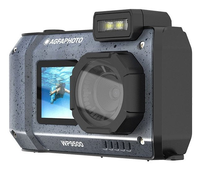 Cámara Digital Deportiva Agfaphoto Realishot Wp9500 24mp Negra