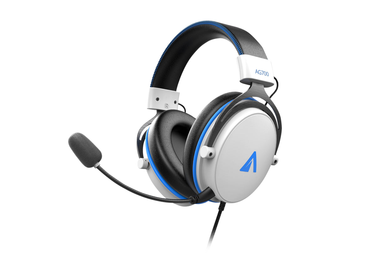 Abysm Ag700 Pro 7.1 Auriculares Gaming Blanco/Azul