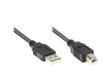 Good Connections Usb2.0 Cable A-B Negro. 1m