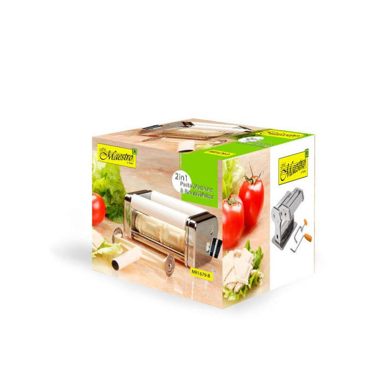Feel-Maestro Mr1679r Máquina De Pasta Y Ravioli Máquina Manual Para Elaborar Pasta Fresca