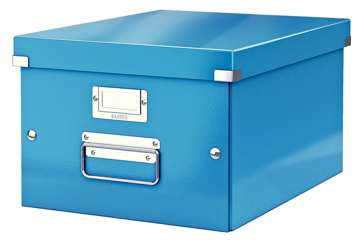 Leitz Caja De Almacenamiento Click & Store 16,7 L - 28,1 X 36,9 X 20,0 Cm Azul
