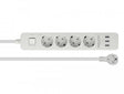 EAN 4043619112067 - DeLOCK 11206 base múltiple 1,5 m 4 salidas AC Interior Blanco imagen 1