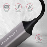 Axagon Adaptador Ade-Src Gigabit Ethernet 10/100/1000 - Usb 3.1 Tipo-C