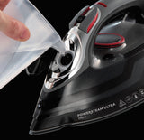 Russell Hobbs 20630-56 Plancha Plancha Vapor-Seco Suela De Cerámica Negro, Gris 3100 W