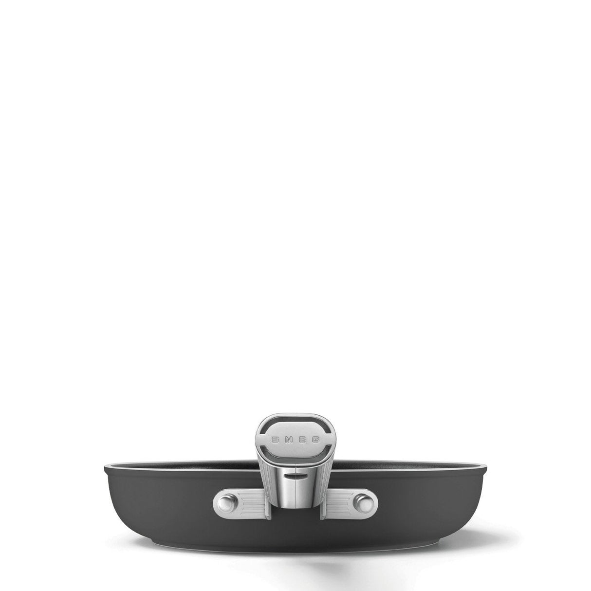 Smeg Fpf2402blm Bratpfanne, 24 Cm, Keramik, Edelstahlgriff, Mattschwarz