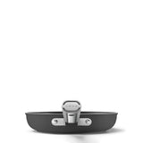 Smeg Fpf2402blm Bratpfanne, 24 Cm, Keramik, Edelstahlgriff, Mattschwarz
