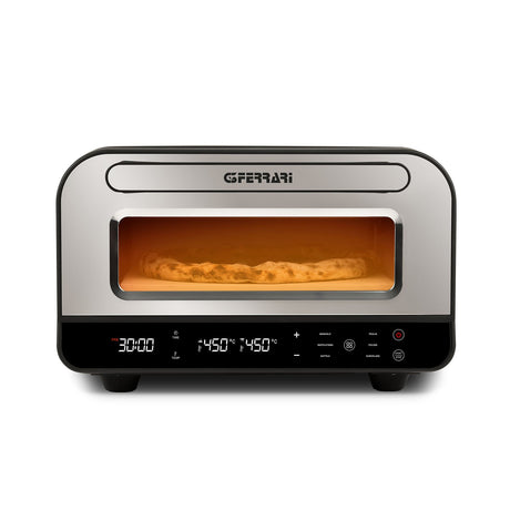 EAN 8055176403041 - G3 Ferrari Pizza Pro 2 minuti fabricante de pizza y hornos 1 Pizza(s) 1850 W Negro, Plata imagen 5