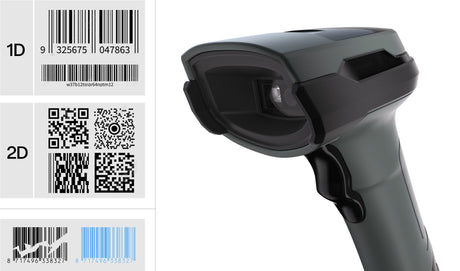 EAN 8717496339041 - Safescan 330-W Lector de códigos de barras portátil 1D/2D CMOS Negro, Gris imagen 2